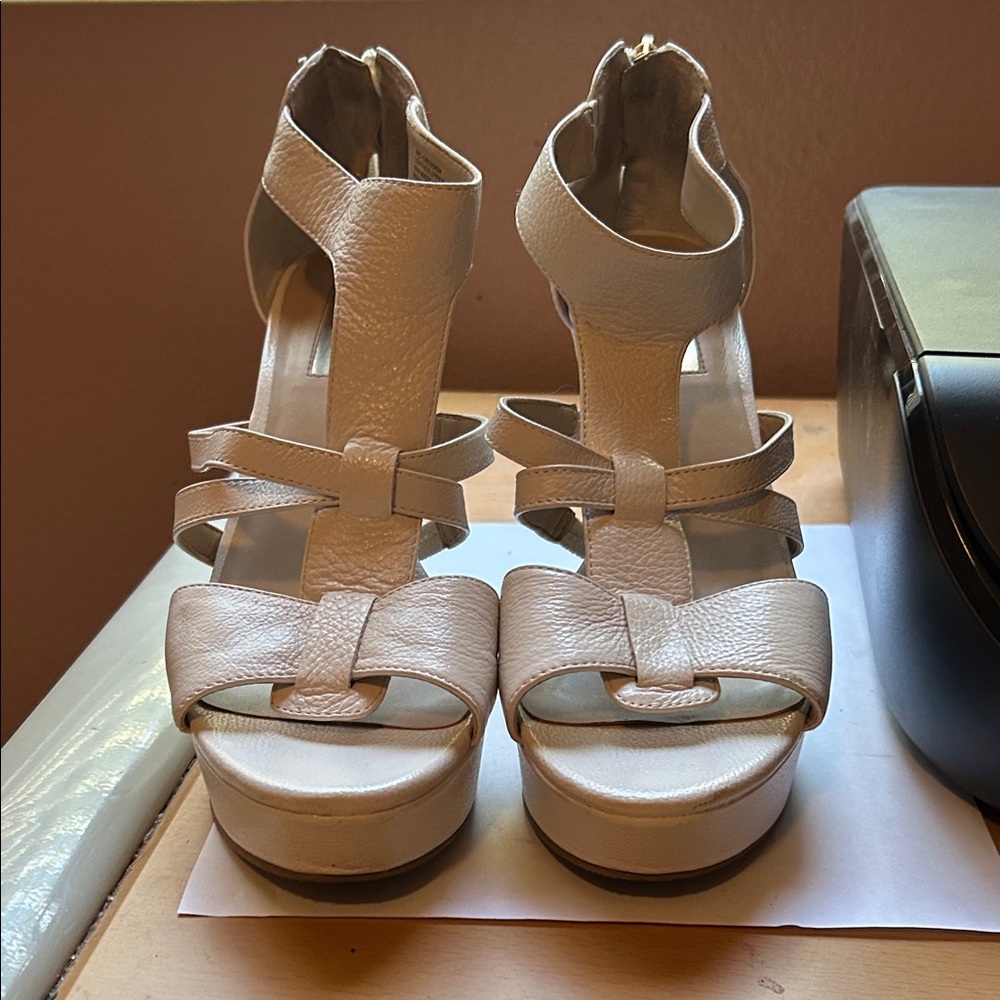 Elegant White Women's Platform Sandals